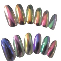 Pigment aurore coloré de qualité cosmétique, ombre à paupières, miroir, Chrome Candy, poudre aurore, nouvel arrivage, 2023