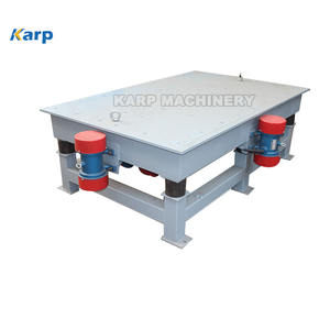 رصف كتلة صنع شاكر الجدول الاسمنت ملموسة القطبين طاولة هزازة للبيع - Product Image 3