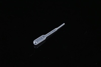 Burette Pasteur quantitative stérile jetable en PE transparent à double bulbe avec capacité de 0,1 ml à 10 ml