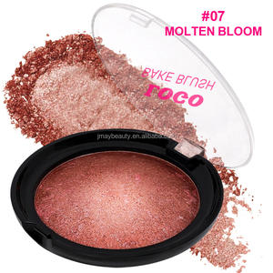 Paleta de Rubor Vegano de Tu Propia Marca, Maquillaje Facial en Polvo Horneado, <span class=keywords><strong>Bronceador</strong></span>, Iluminador, Rubor para Mejillas, Resistente al Agua - Product Image 6