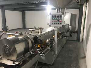 PLC TPE POE EVA TPR 신발 밑창 소재 과립 트윈 스크류 압출 기계 중국 공급 업체 - Product Image 2