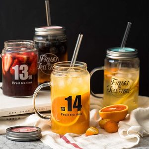 Ensemble de pailles en verre résistantes à la chaleur, courbées et droites, emballage neutre, combinaison multicolores - Product Image 6