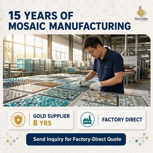 <span class=keywords><strong>Piastrelle</strong></span> a Mosaico in Ceramica Bianca Semplice 45*195mm, Superficie Opaca 6mm, per Decorazione Ufficio - Product Image 2