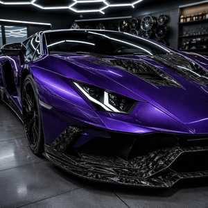Film de protection de peinture TPU métallisé violet Venise pour supercar, 190 microns, aliphatique, faible adhérence initiale, <span class=keywords><strong>prix</strong></span> usine - Product Image 5