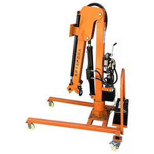 รถกระบะติดเครนขนาดเล็ก JIN YANG HU พร้อมระบบควบคุมยกไฮดรอลิกไฟฟ้า 1 ตัน - Product Image 3