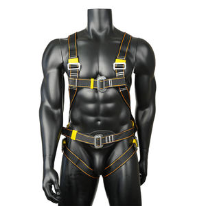 สายรัดเพื่อความปลอดภัยเต็มตัวสำหรับงานอุตสาหกรรมพร้อมแผ่นห่วงรูปตัว D และเอวหลังปรับได้อุปกรณ์สำหรับจับในฤดูใบไม้ร่วง - Product Image 5