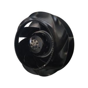 Ventilador centrífugo industrial de CA para refrigeración por conducto de escape de bajo ruido, modelo R2E225-RA92-48 de ebmpapst. - Product Image 5