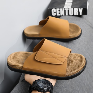 Sandalias CPHT Dubai, Lujosas, para Ramadán, Playa, Vacaciones, Golfo, Hechas a Mano en Italia, Premium, Árabes, para Hombre, Talla Grande - Product Image 1