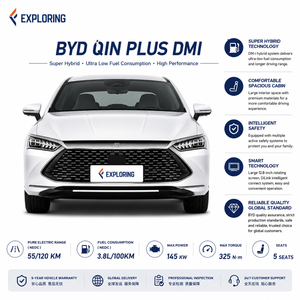 BYD Qin PLUS DM-i 2026, Sedán Híbrido Enchufable de 5 Plazas, Vehículo de Nueva Energía con Volante a la Izquierda <span class=keywords><strong>para</strong></span> Viajes de Negocios y Familiares - Product Image 3