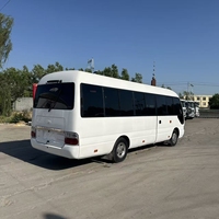 Minibus d'occasion Toyota Coaster 30 places, conduite à gauche, diesel, autocar de passagers à vendre à l'exportation