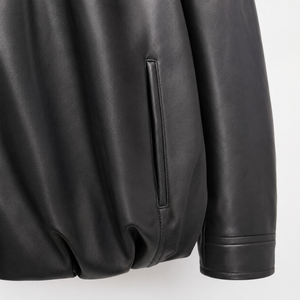 Chaqueta Clásica para Mujer, 100% Poliuretano, Corte Ajustado, Estilo Motero, Cierre de Cremallera, Color Negro, Bordado Personalizado, Precio de Fábrica, Venta al Por Mayor - Product Image 5