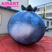 Ballon gonflable en forme de fruit de durian, ballon gonflable sur mesure en forme de fruit