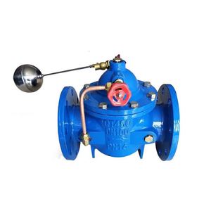 100x valvola di controllo automatico della valvola a sfera del galleggiante del telecomando del ferro del duttile della flangia idraulica della ricarica dell'acqua per il serbatoio di acqua OEM - Product Image 4