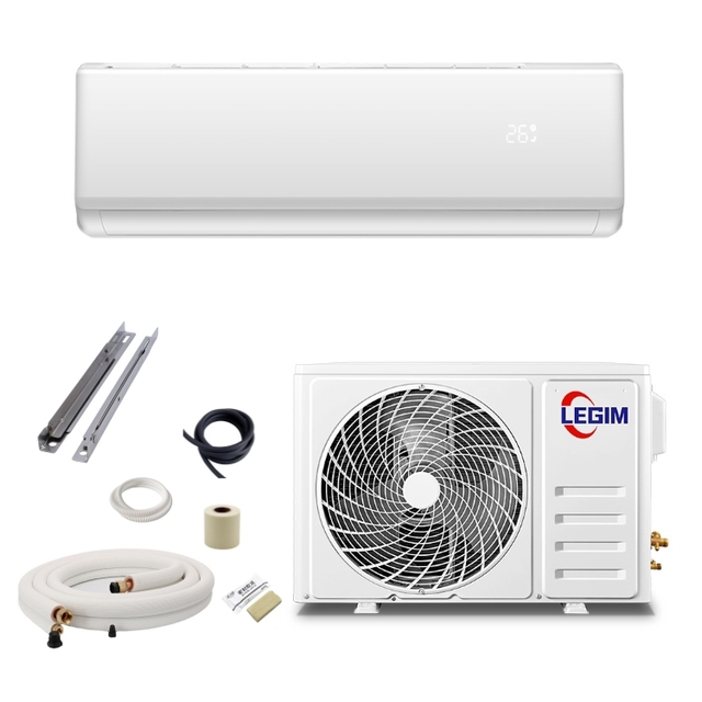 12000 BTU Fixed Speed Split air Conditioner with WiFi Control & Quiet Mode, for Bedroom Living Room Office Airconditioning Unit