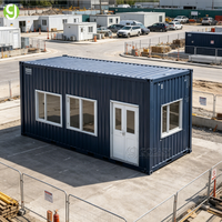 Casa Contenedor de Estructura de Acero Galvanizado Goeasy, Casa Modular Prefabricada con Panel Sándwich
