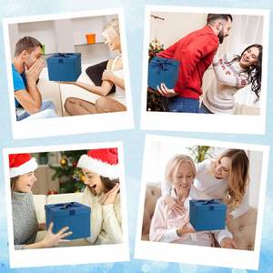 Relaxing Bath Spa Gifts for Women Birthday Gifts for Girls Fast Delivery Light Blue Color Christmas Gift Set for Women Wholesale - Product Image 5