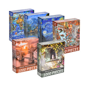 1000 Piezas Rompecabezas <span class=keywords><strong>de</strong></span> <span class=keywords><strong>Papel</strong></span> <span class=keywords><strong>en</strong></span> Forma <span class=keywords><strong>de</strong></span> X para Adultos, Fabricantes Transfronterizos, Lindos y Divertidos, Rompecabezas <span class=keywords><strong>de</strong></span> Descompresión Difícil, Juguetes <span class=keywords><strong>de</strong></span> Regalo <span class=keywords><strong>de</strong></span> Cumpleaños - Product Image 5