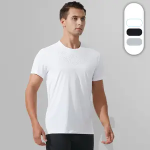 Good Quality Plain White T-Shirt For Men Fitness T-Shirts Garments Stock Lot Plain Sweatshirt Wholesale