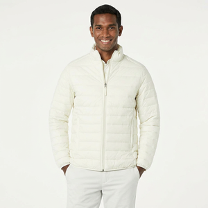 Chaqueta de Invierno Casual para Hombre de Alta Calidad, Gruesa, de Poliéster, con Burbujas, Resistente al Viento, con Cierre de Cremallera y Forro Térmico - Product Image 1