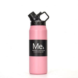 Bouteille Thermique Sportive 750ml 950ml en Acier Inoxydable 304, Tasse Isotherme Sous Vide avec Couvercle et Poignée, Portable - Product Image 3