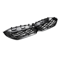 Pour BMW Série 3 G20 G28 LCI 2023+ Grille de calandre avant style diamant noir brillant ABS moulée par injection
