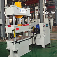 Presse hydraulique à quatre colonnes et trois poutres de 150 tonnes Y32-150T pour la fabrication de vaisselle en acier inoxydable, nouvelle machine automatique