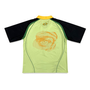 เสื้อฟุตบอลผ้าโพลีเอสเตอร์ตาข่ายแบบย้อนยุคเสื้อครอปไซส์ใหญ่พิเศษระบายอากาศได้ดี - Product Image 3