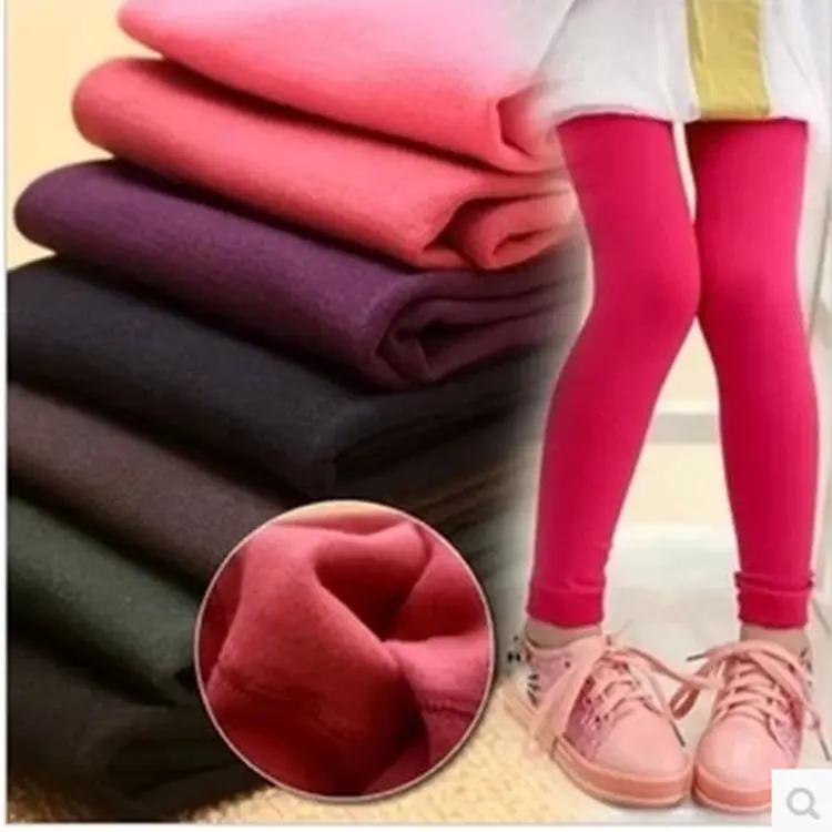 Pantyhose Celana Legging Bergaris untuk Anak Perempuan, Celana Legging Musim Gugur Musim Dingin Mewah