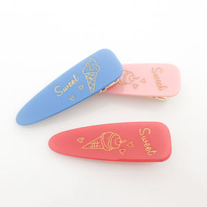 CANYUAN-Pinzas para el pelo de acetato para niña, 8,5 cm, alta calidad, para mujer - Product Image 1