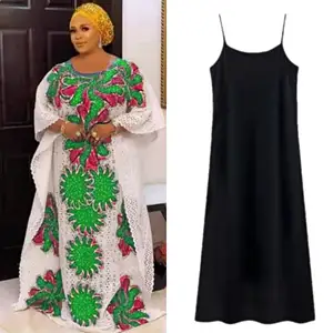 New Stylish Baju Kurung Lace Jilbab Woman Wholesale Islamic Clothing Jubah Muslimah Fashion Muslim Dress