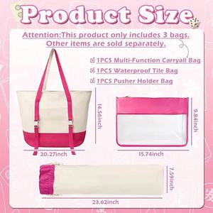 สินค้ามาใหม่ สไตล์โมเดิร์น กระเป๋าผ้าแคนวาสแบบมีซิปป้องกันแบบพกพา มีสินค้าในสต็อก ชุดเก็บกระเบื้องไพ่นกกระจอก น้ำหนักเบาพิเศษ - Product Image 2