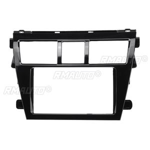 Car DVD/<b>CD</b> Radio Stereo Fascia Panel <b>Frame</b> 2DIN Adaptor Fitting Kit for TOYOTA Vios 2007-2012 Yaris Sedan 2006+ Belta 2005-2008 - Product Image 5