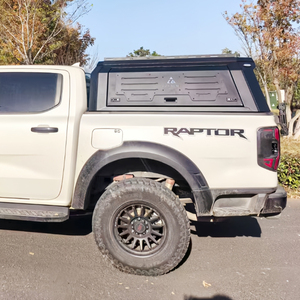Nouvelle conception de capote rigide en acier et alliage d'aluminium imperméable 4x4 pour pick-up Toyota Tundra Range F150 Tacoma <span class=keywords><strong>RAM</strong></span> - Product Image 1