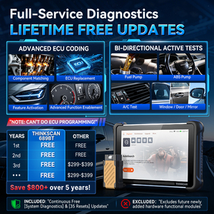THINKCAR THINKSCAN 689BT Scanner Diagnostico Auto Universale Android a Batteria OBD2 Sistema Completo con CANFD DOIP - Product Image 3