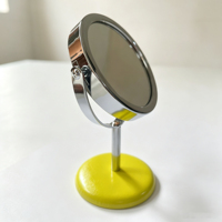 Miroir double face 360° en alliage de zinc doré, écologique, directement de l'usine, idéal pour les soins de beauté et les cadeaux de bienvenue