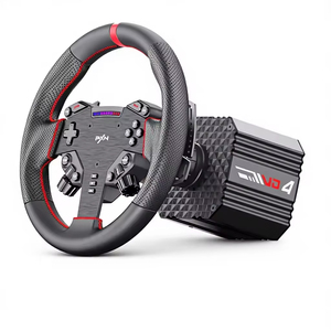 Volant de simulation de course PXN VD4 Direct Drive, 11 pouces, avec jante en cuir détachable, support de fixation sur bureau réglable pour jeux de course sur PC - Product Image 5