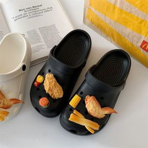 Sabots plats pour femme en EVA de haute qualité, légers, respirants et confortables, à bout fermé, avec soutien de la voûte plantaire, pour l'été et l'automne, style plage DIY - Product Image 5