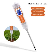 Nouveau testeur de conductivité portable 3-en-1 pour l'humidité du sol, TDS/EC/thermomètre