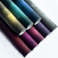 Hot-selling Thermochromic Synthetic Leather Waterproof Surface Faux Leather Roll Soft Material for Clothing Furniture Decoration