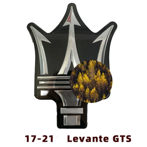 Trident <span class=keywords><strong>Logo</strong></span> CoversBadge avant emblème garde-boue Grille Badge pare-chocs voiture <span class=keywords><strong>Logo</strong></span> pour <span class=keywords><strong>Maserati</strong></span> Ghibli Levante Quattroporte GT - Product Image 5
