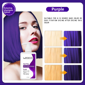 Champú de bloqueo de Color gris púrpura orgánico <span class=keywords><strong>profesional</strong></span> de 150ML, removedor de amarilleo de fijación <span class=keywords><strong>para</strong></span> <span class=keywords><strong>cabello</strong></span> <span class=keywords><strong>teñido</strong></span>, amarilleo transfronterizo - Product Image 6