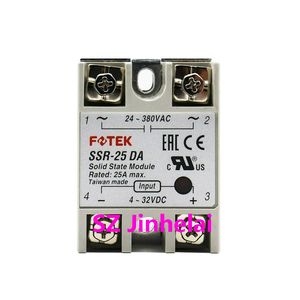 Mới và độc đáo FOTEK <span class=keywords><strong>SSR</strong></span>-10DA 25da 40da 50da 75da <span class=keywords><strong>SSR</strong></span>-10DA 25da 40da 50da 75da-h trạng thái rắn Rơ Le <span class=keywords><strong>SSR</strong></span> mô-đun - Product Image 3