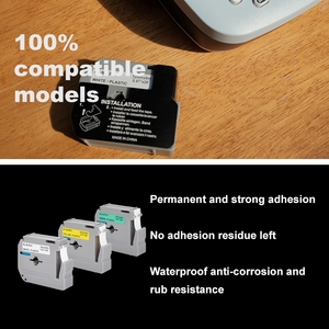 Compatible avec <span class=keywords><strong>Brother</strong></span>, ruban adhésif noir sur vert non laminé M-K731 MK731 12 mm, compatible avec l'imprimante <span class=keywords><strong>P</strong></span>-<span class=keywords><strong>Touch</strong></span>, vente <span class=keywords><strong>en</strong></span> <span class=keywords><strong>gros</strong></span> d'usine - Product Image 5