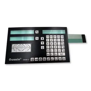 Gran oferta, buen precio, interruptor de membrana, Panel de teclado, interruptor de teclado de membrana de serigrafía para vehículos automotrices