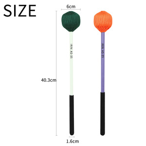 Martillo de Marimba Grande IRIN, Martillo de Piano de Placa de Aluminio y Varilla - Product Image 4