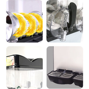 Máquina Comercial de Granita para Bebidas Congeladas de 24L con Múltiples Opciones de Cilindros para Tiendas de Smoothies AS-Icecream143 Potente y Silenciosa C - Product Image 5