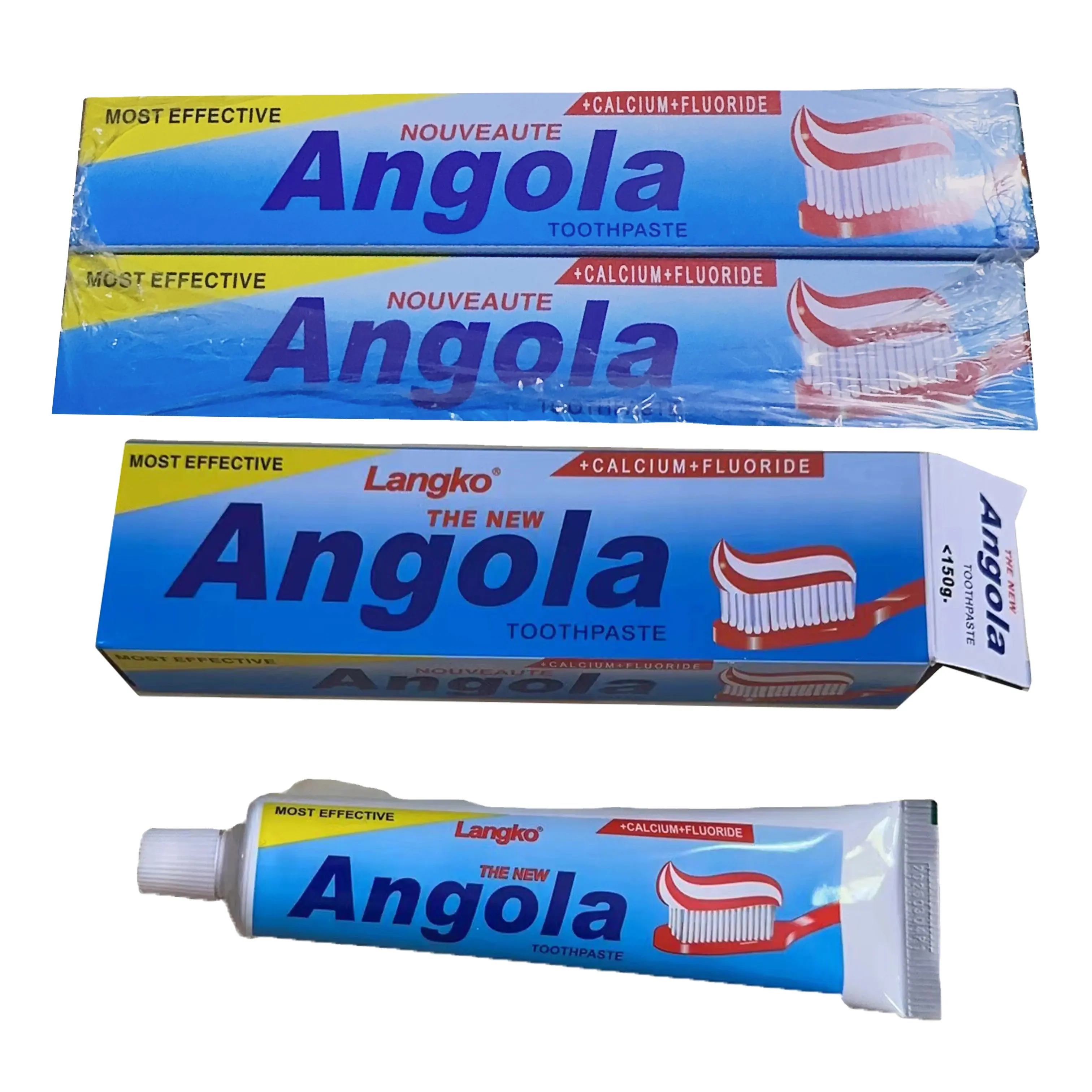 All'ingrosso private label Angora dentifricio 150g può efficacemente prevenire la carie e rendere i denti più bianchi