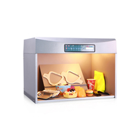 Tilo International P60+6 Cabinet d'évaluation des couleurs électronique, six sources lumineuses, tube de lampe de 60 cm, double tension 220V/110V, table lumineuse