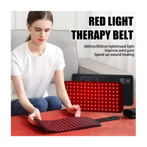 SAIDI bras jambe dos taille Led infrarouge lumière rouge thérapie soulagement de la douleur équipement physiothérapie taille LED ceinture maison