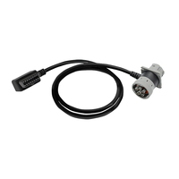Personalizado hembra J1708 Can Bus Cable Universal OBD2 OBDII OBD 16P conector enchufe cableado telar lector de código